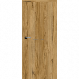 Dabīga ozola toņa gludas iekšdurvis ar koka faktūru. Durvis piemērotas dažādiem interjera stiliem.