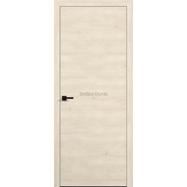 Gludas iekšdurvis KIOTO 1 SUPREME dabīga koka tonī. Durvis ar minimālistisku dizainu piemērotas dažādiem interjeriem.