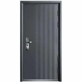 Pelēkas metāla durvis NEW YORK ar minimālistisku un vertikāliem līnijveida elementiem mūsdienīgam interjeram. Durvis lieliski piemērotas dzīvokļiem un iederas arī birojā.