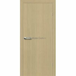 Iekšdurvis BELLA-L ECO ar dabīga koka apdari un minimālistisku gludu dizainu.