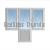 Logi Hruščova tipa māja (paneļu) 2 logi 2050*2050 mm (3 Vērtne) Logi Hruščova tipa māja (paneļu) 2 logi 2050*2050 mm (3 Vērtne)