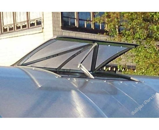 Atvērta siltumnīcas lūka