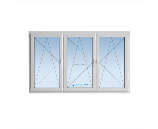 Logi Hruščova tipa māja (paneļu) 1950*1350 mm (3 Vērtne)