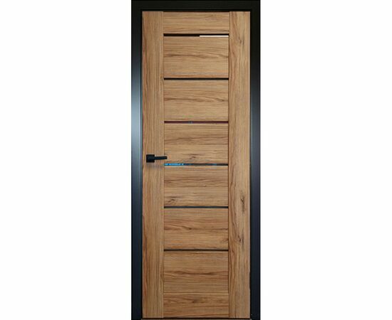 Durvis MIRANDA ar ozola apdari, horizontāliem stikla elementiem un melnām aplodām, kas piešķir interjeram kontrastu. Durvis MIRANDA ar ozola apdari, horizontāliem stikla elementiem un melnām aplodām, kas piešķir interjeram kontrastu.