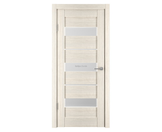 Iekšdurvis Horizontāl I Kapučīno ar siltu kapučīno toņa apdari un moderniem horizontāliem stikla akcentiem.