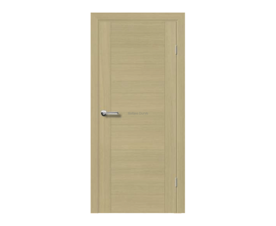 TORINO-L ECO finierētas durvis ar gludu, gaišu apdari – ideāli piemērotas mājām ar dabīgu interjeru.