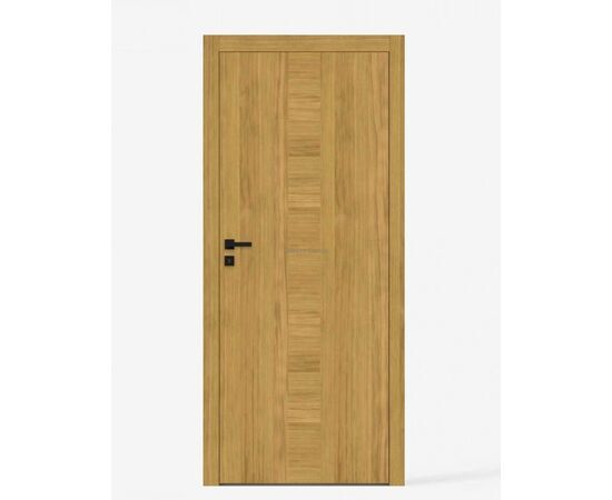 WOOD DRE iekštelpu durvis ar dabiska ozola apdari un garenisku rakstu. Durvis siltumam un stilam.